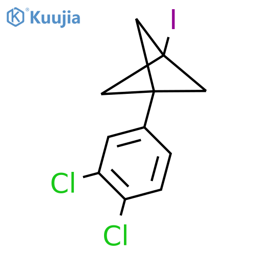 1-(3,4-Dichlorophenyl)-3-iodobicyclo[1.1.1]pentane structure