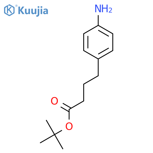 Tert-butyl 4-(4-aminophenyl)butanoate structure
