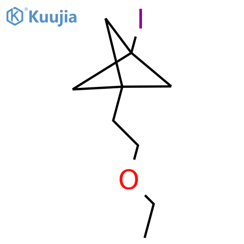 1-(2-Ethoxyethyl)-3-iodobicyclo[1.1.1]pentane structure