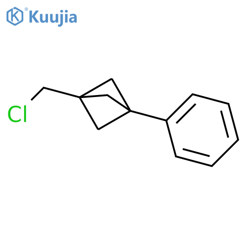 1-(Chloromethyl)-3-phenylbicyclo[1.1.1]pentane structure