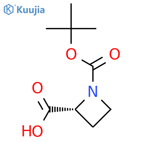1,2-Azetidinedicarboxylic Acid 1-(1,1-Dimethylethyl) Ester structure