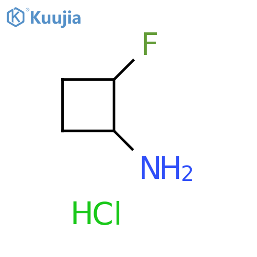 2-fluorocyclobutanamine hydrochloride structure