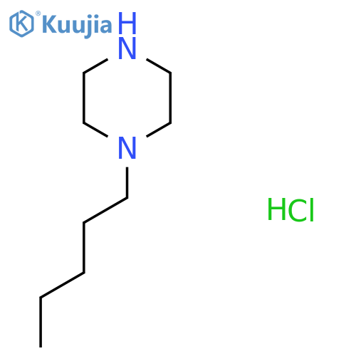 1-Pentylpiperazine hydrochloride structure