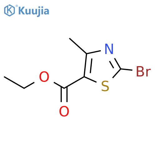 ethyl 2-bromo-4-methyl-1,3-thiazole-5-carboxylate structure
