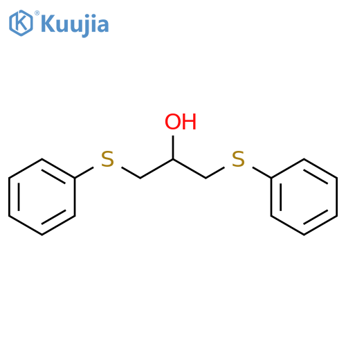 {2-Hydroxy-3-(Phenylsulfanyl)PropylSulfanyl}Benzene structure