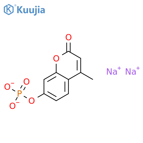 Sodium 4-methyl-2-oxo-2H-chromen-7-yl phosphate structure