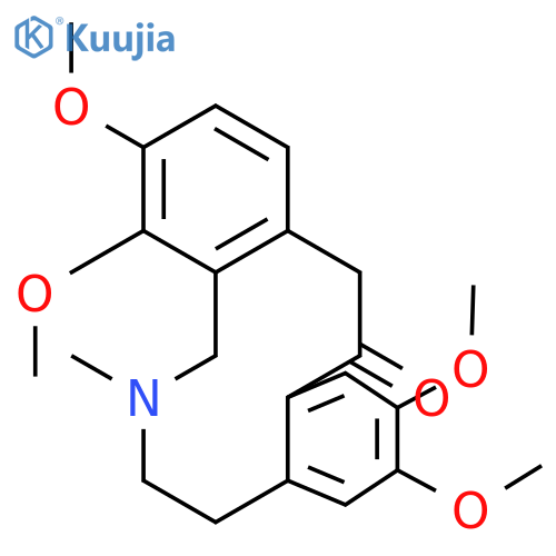 Dibenz[c,g]azecin-13(6H)-one,5,7,8,14-tetrahydro-3,4,10,11-tetramethoxy-6-methyl- structure