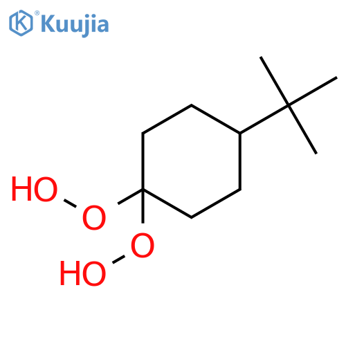 4-tert-Butylcyclohexane-1,1-diperoxol structure