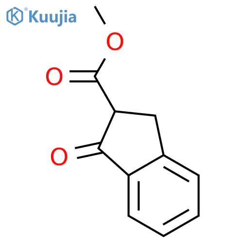 Methyl 1-oxo-2,3-dihydro-1H-indene-2-carboxylate structure