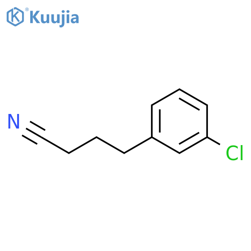 4-(3-chlorophenyl)butanenitrile structure