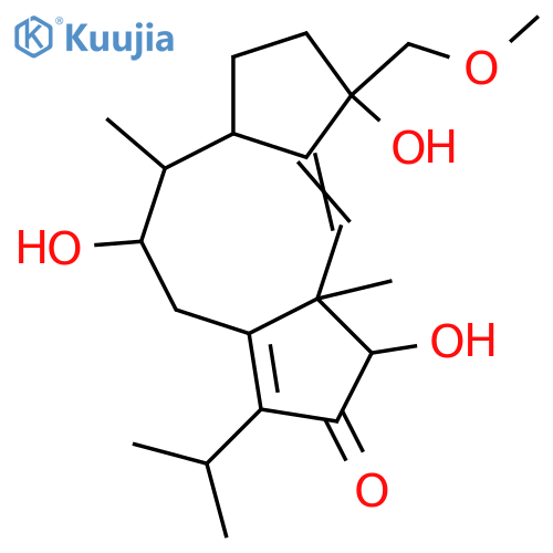 3,8,12,16-Tetrahydroxy-1,10(14)-fusicoccadien-13-one; (3α,8β,12α)-form, 16-Me ether structure