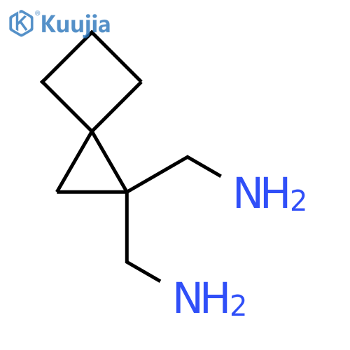 [1-(Aminomethyl)spiro[2.3]hexan-1-yl]methanamine structure