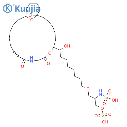 Siladenoserinol M; 31-O-Sulfate structure
