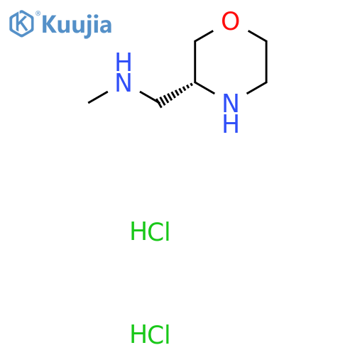 (R)-Methyl-morpholin-3-ylmethyl-amine dihydrochlorde structure