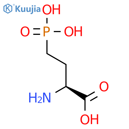 L(+)-2-Amino-4-phosphonobutanoic Acid (L-AP4) structure