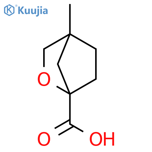 2-Oxabicyclo[2.2.1]heptane-1-carboxylic acid, 4-methyl- structure