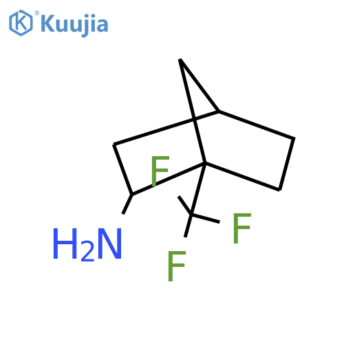 1-(Trifluoromethyl)bicyclo[2.2.1]heptan-2-amine structure
