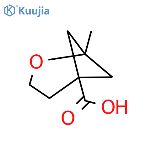 1-Methyl-2-oxabicyclo[3.1.1]heptane-5-carboxylic acid structure