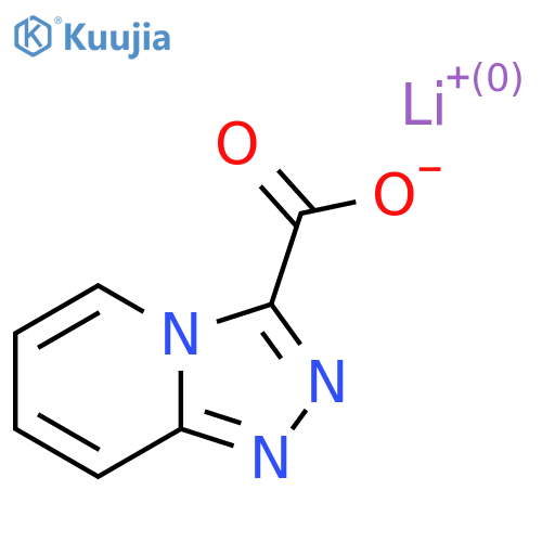 Lithium [1,2,4]triazolo[4,3-A]pyridine-3-carboxylate structure