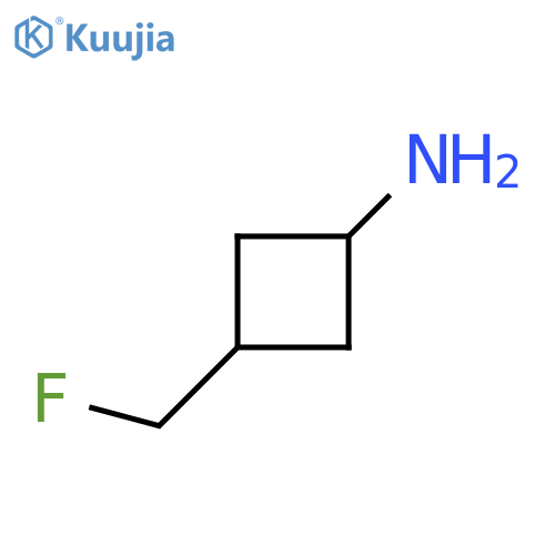 3-(Fluoromethyl)cyclobutan-1-amine structure