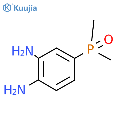 (3,4-Diaminophenyl)dimethylphosphine oxide structure
