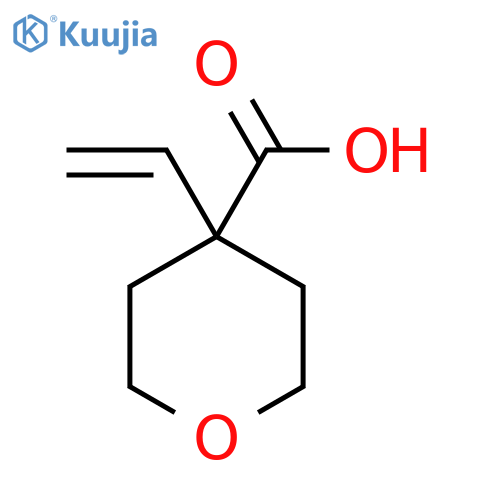 4-Ethenyloxane-4-carboxylic acid structure