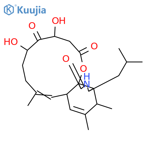 Aspochalasin I; 17-Epimer, 19,20-dihydro, 19S-hydroxy, 18-ketone structure