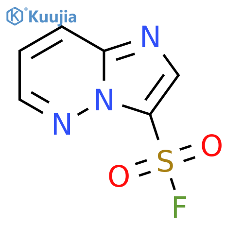 Imidazo[1,2-b]pyridazine-3-sulfonyl fluoride structure
