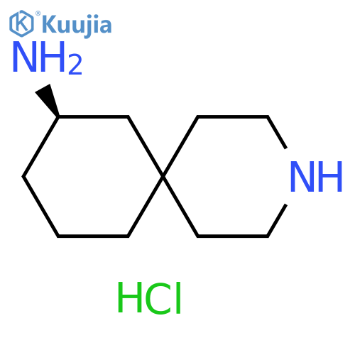 (10R)-3-azaspiro[5.5]undecan-10-amine;dihydrochloride structure