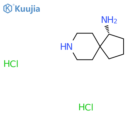 (4R)-8-azaspiro[4.5]decan-4-amine;dihydrochloride structure