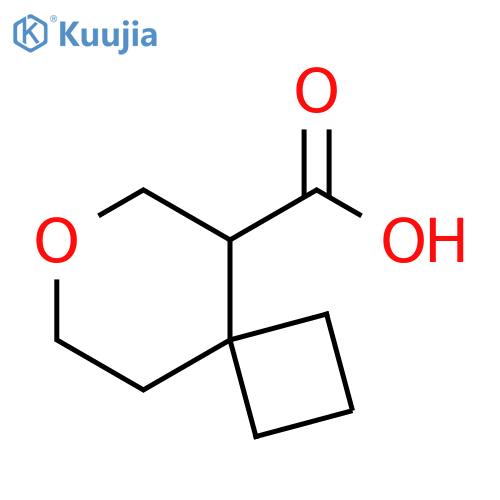 7-oxaspiro[3.5]nonane-9-carboxylic acid structure