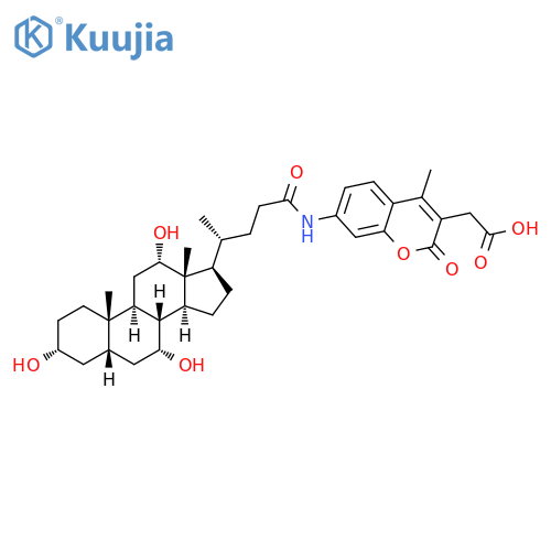 Cholic Acid AMCA Blue Amide structure