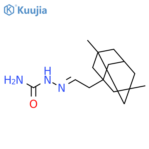 Hydrazinecarboxamide,2-[2-(3,5-dimethyltricyclo[3.3.1.13,7]dec-1-yl)ethylidene]- structure