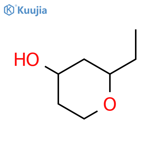 2-ethyloxan-4-ol structure
