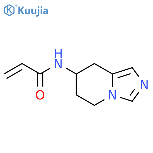 N-{5H,6H,7H,8H-imidazo1,5-apyridin-7-yl}prop-2-enamide structure