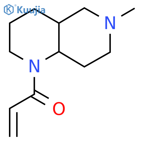 1-(6-Methyl-decahydro-1,6-naphthyridin-1-yl)prop-2-en-1-one structure