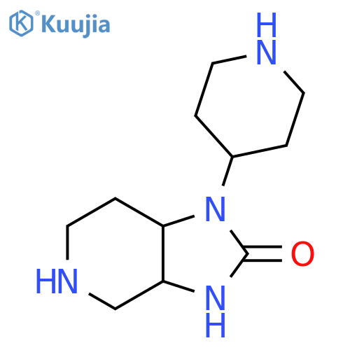 1-(piperidin-4-yl)-octahydro-1H-imidazolidino4,5-cpyridin-2-one structure