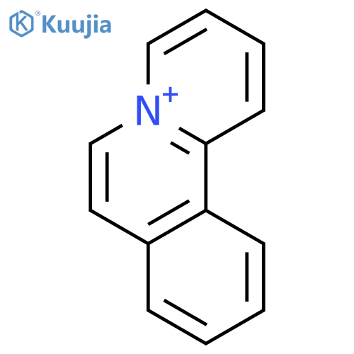 Benzo[a]quinolizinium structure