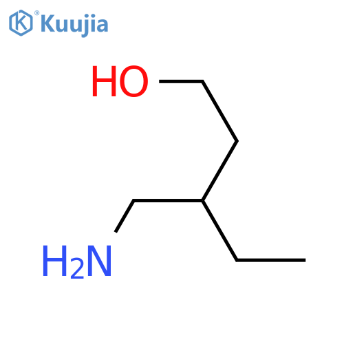 3-(aminomethyl)pentan-1-ol structure