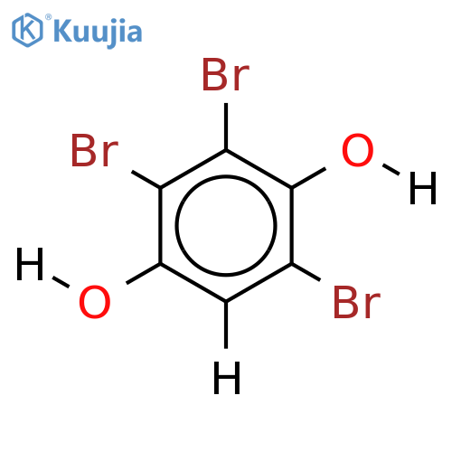 1,3,4-Tribrom-2,5-dihydroxy-benzol structure