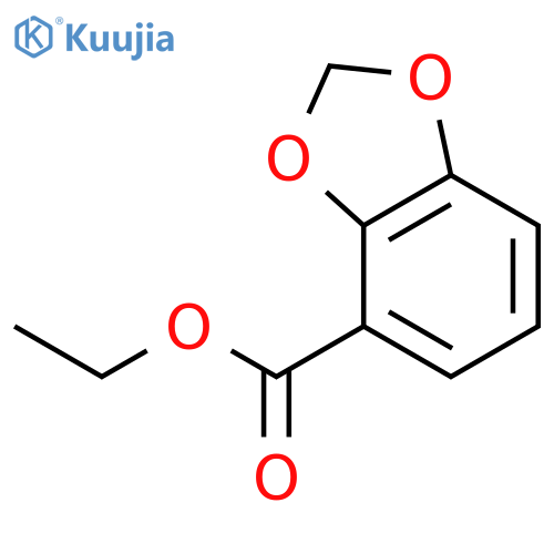 Ethyl benzo[d][1,3]dioxole-4-carboxylate structure