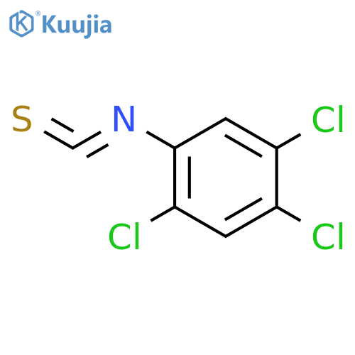 2,4,5-Trichlorophenyl isothiocyanate structure