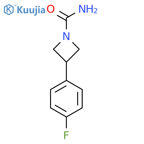 3-(4-Fluorophenyl)azetidine-1-carboxamide structure