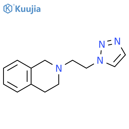 2-2-(1H-1,2,3-triazol-1-yl)ethyl-1,2,3,4-tetrahydroisoquinoline structure