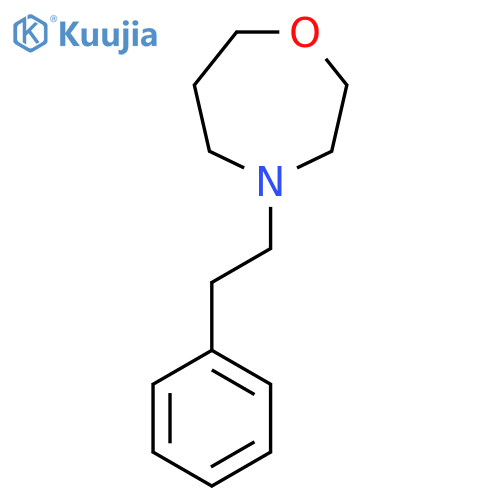4-(2-phenylethyl)-1,4-oxazepane structure