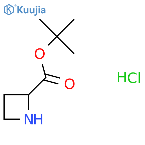 Tert-butyl azetidine-2-carboxylate hydrochloride structure