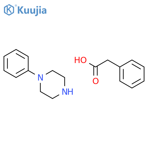 2-phenylacetic Acid;1-phenylpiperazine structure