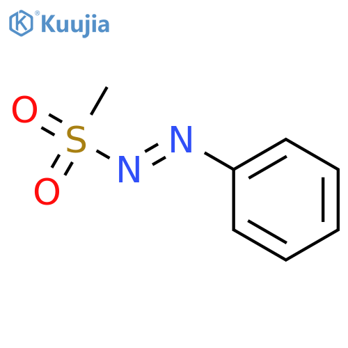 Diazene,1-(methylsulfonyl)-2-phenyl- structure