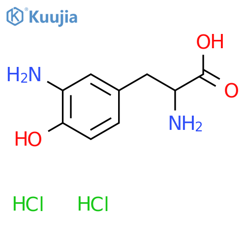 3-Amino-l-tyrosine·2hcl structure