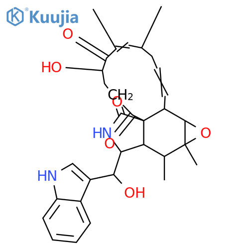 Chaetoglobosin A; 10-Hydroxy, 21,22-dihydro, 19-ketone, 20S-alcohol(2) structure